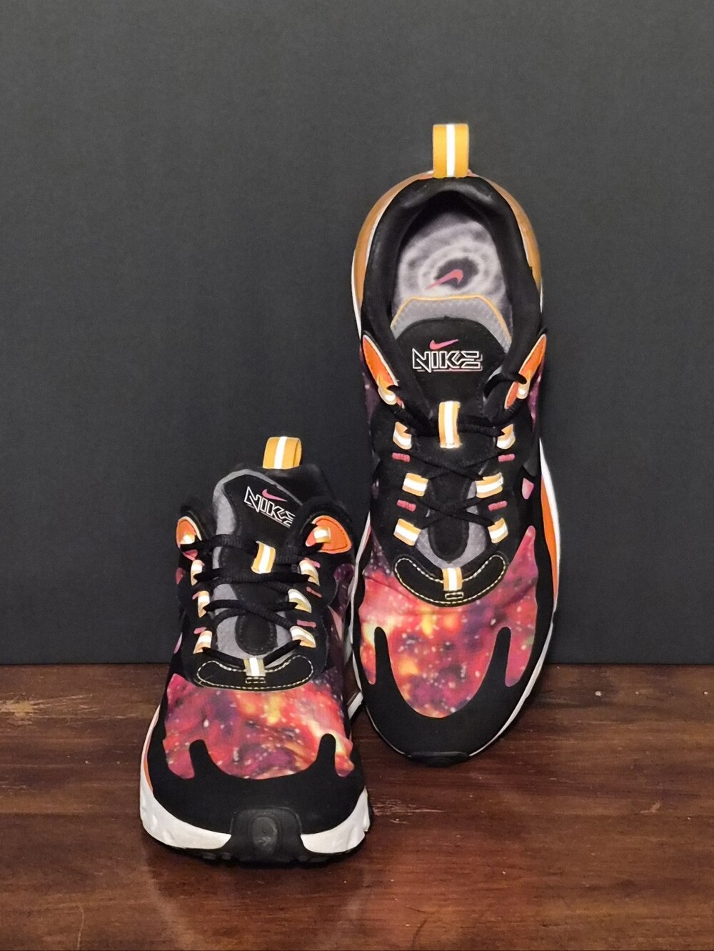 Nike Air Max 270 React "Supernova" Running Sneakers, Mns 9, Like New Cond.!